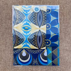 Kit Wax pailleté bleu beige