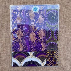 Kit Wax pailleté violet